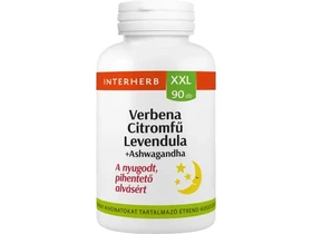 Interherb XXL 90 db Verbena Citromfű Levendula+Ashwagandha Interherb XXL 90 db Verbena Citromfű Levendula+Ashwagandha
