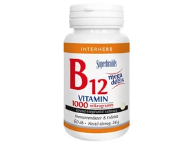 Interherb B12-vitamin 1000 mcg/tabletta 60 db Interherb B12-vitamin 1000 mcg/tabletta 60 db
