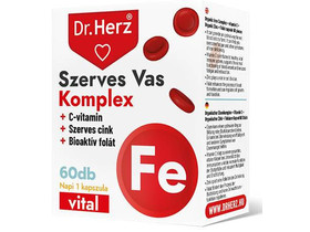 Dr. Herz Szerves Vas Komplex 60db Dr. Herz Szerves Vas Komplex 60db