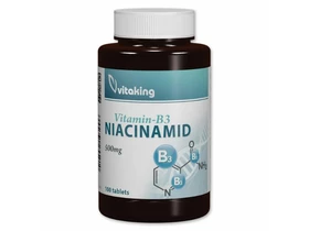 Vitaking Niacinamid 500mg tabletta 100db Vitaking Niacinamid 500mg tabletta 100db