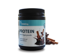 VK Csokoládé-fahéj ízesítésű 100% Vegan Protein 400g VK Csokoládé-fahéj ízesítésű 100% Vegan Protein 400g