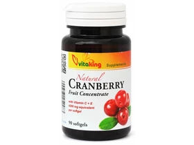 VK Cranberry Tőzegáfonya C és E vitaminnal 90db VK Cranberry Tőzegáfonya C és E vitaminnal 90db