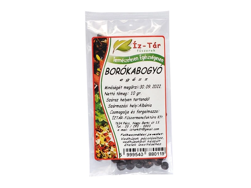 Íz Tár borókabogyó egész fűszer 10g