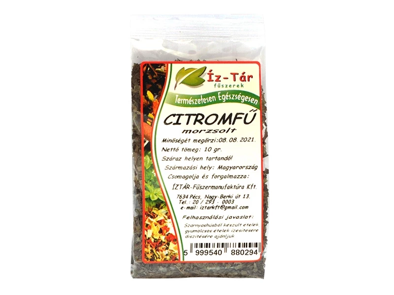 Íz Tár citromfű morzsolt 10g
