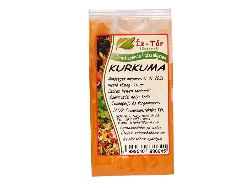 Íz Tár kurkuma őrölt 10g