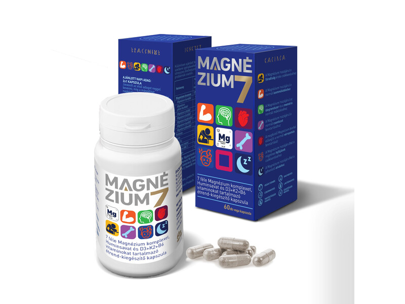 Hymato Magnézium 7 60db vega kapszula