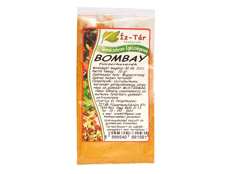 Íz Tár bombay fűszerkeverék 20g