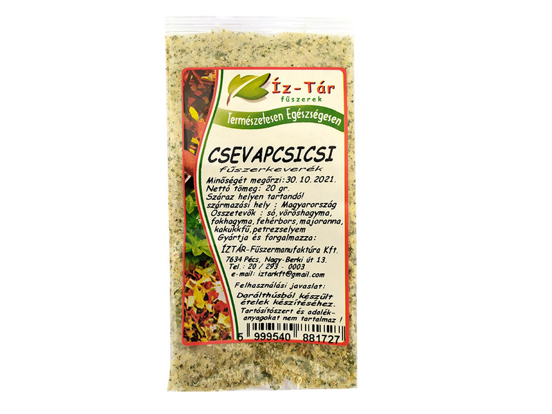Íz Tár Csevapcsicsi fűszerkeverék 20g