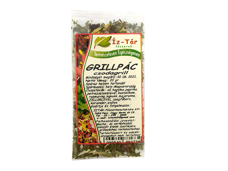Íz Tár grillpác csodagrill 20g