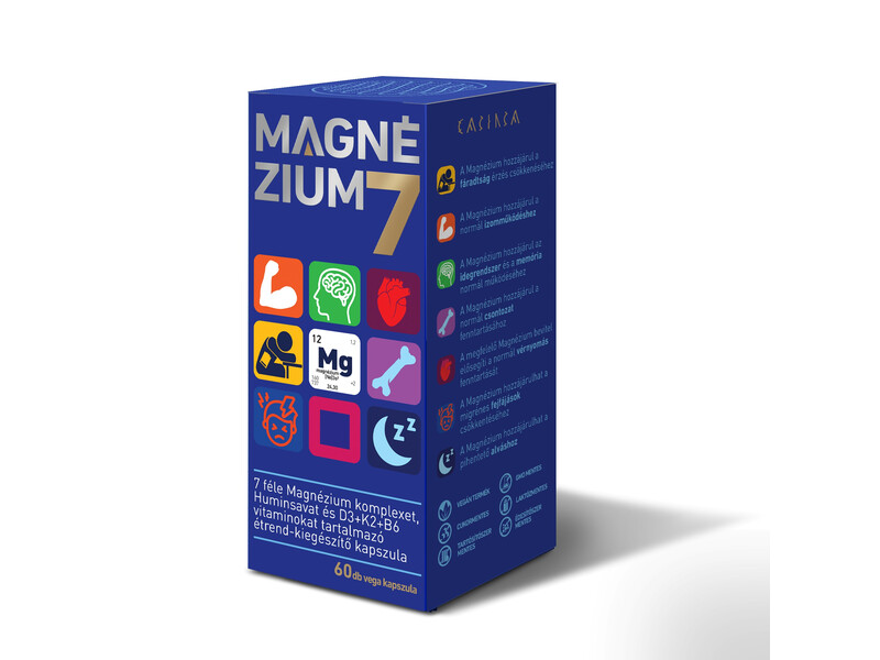 Hymato Magnézium 7 60db vega kapszula