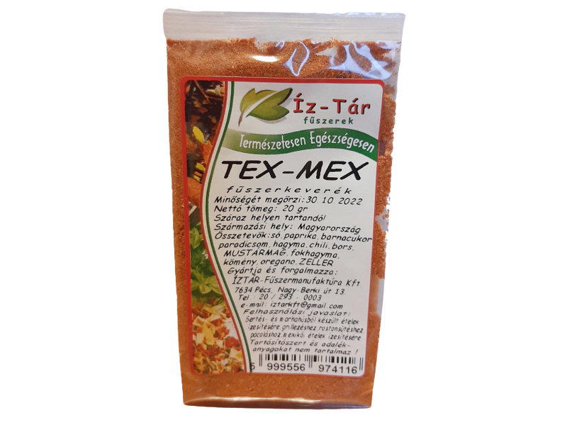 ÍZTÁR Tex-Mex fűszerkeverék 20 g