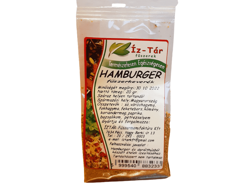 ÍZTÁR Hamburger fűszerkeverék 20 g