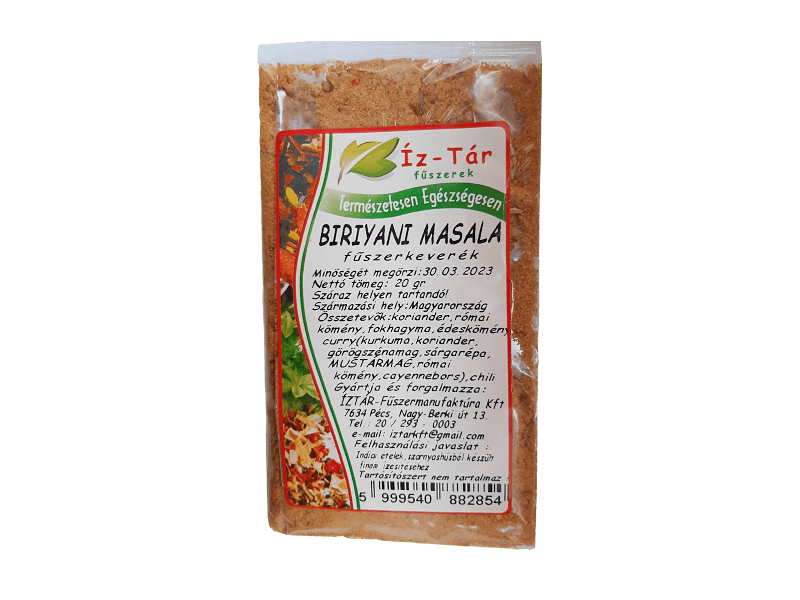 ÍZTÁR Biriyani Masala fűszerkeverék 20 g