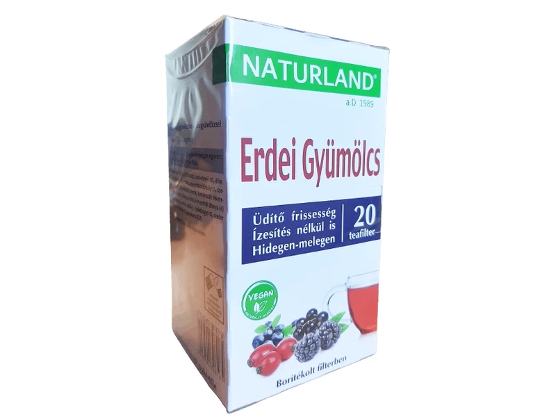 Naturland Erdei gyümölcs 4 féle gyümölcsből 20 db