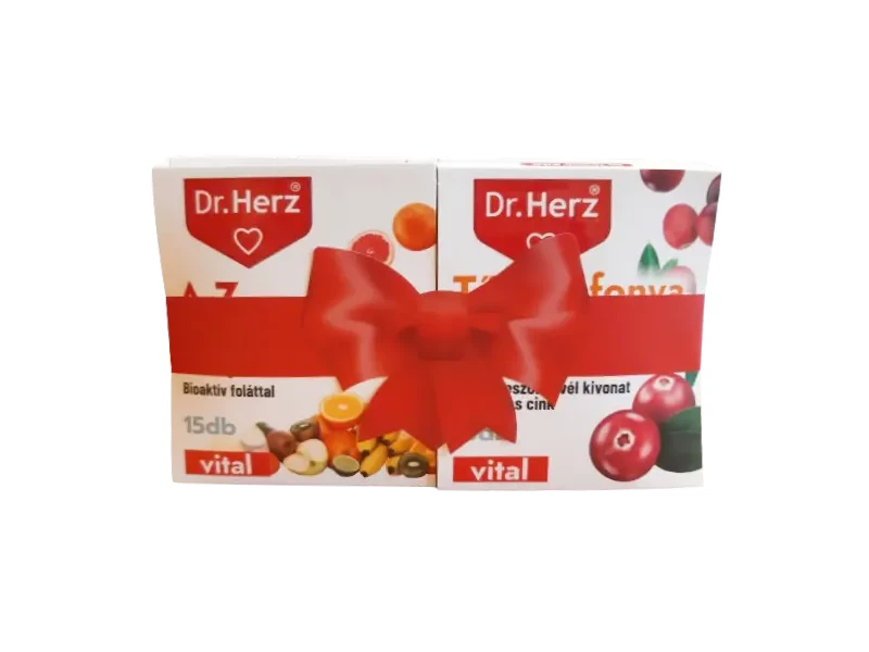 Dr. Herz Ajándék Csomag 4 étrend-kiegészítővel