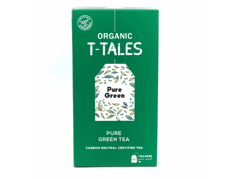 T-Tales Pure Green tea 25x2g