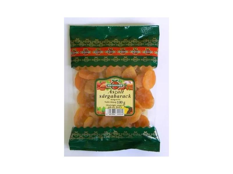 Naturfood Aszalt sárgabarack 100g