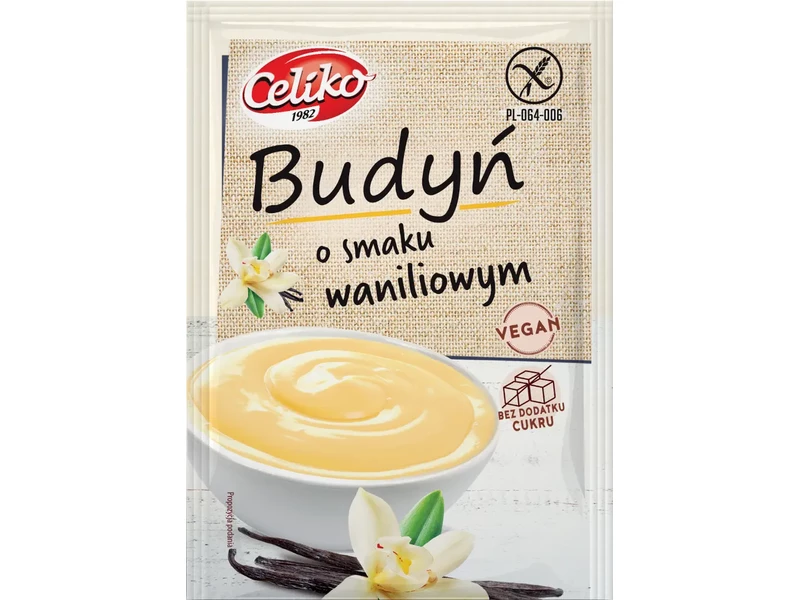 Celiko Gluténmentes Puding Vanília ízű 40g