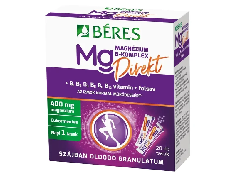 Béres MgB-Komplex Direkt szájban oldódó gran.20adag
