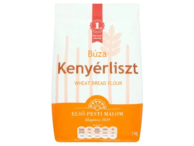 Első Pesti Malom Fehér búzakenyérliszt BL-80 1kg (EPMS)