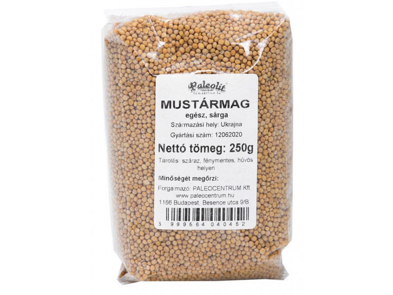 Mustármag egész sárga 250g Paleolit