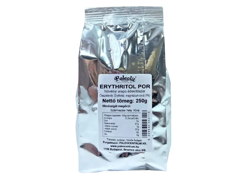 Paleolit Erythritol por 250g - Eritrit por magnéziummal