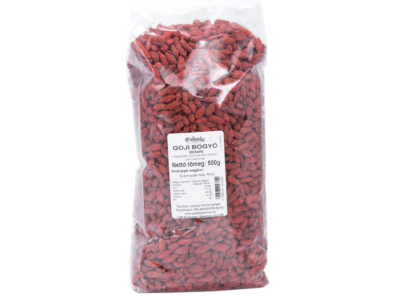 Goji bogyó (aszalt lícium) 500g Paleolit