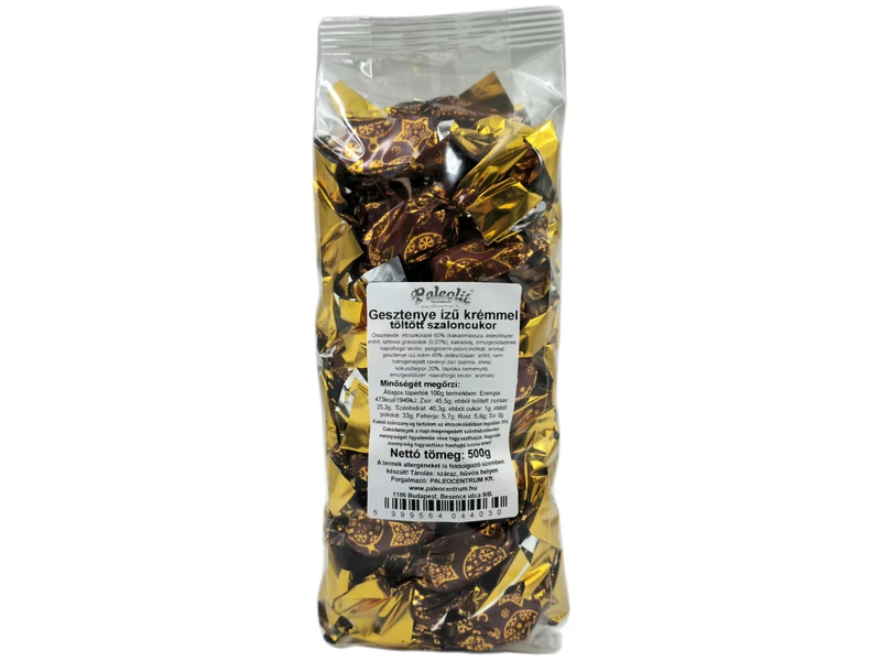 Paleolit Gesztenyés krémmel töltött szaloncukor 500g