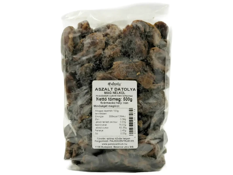 Aszalt datolya mag nélkül 500g Paleolit