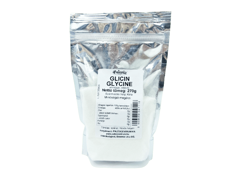 Glicin - Glycine Paleolit aminósav - édesítő 270 g