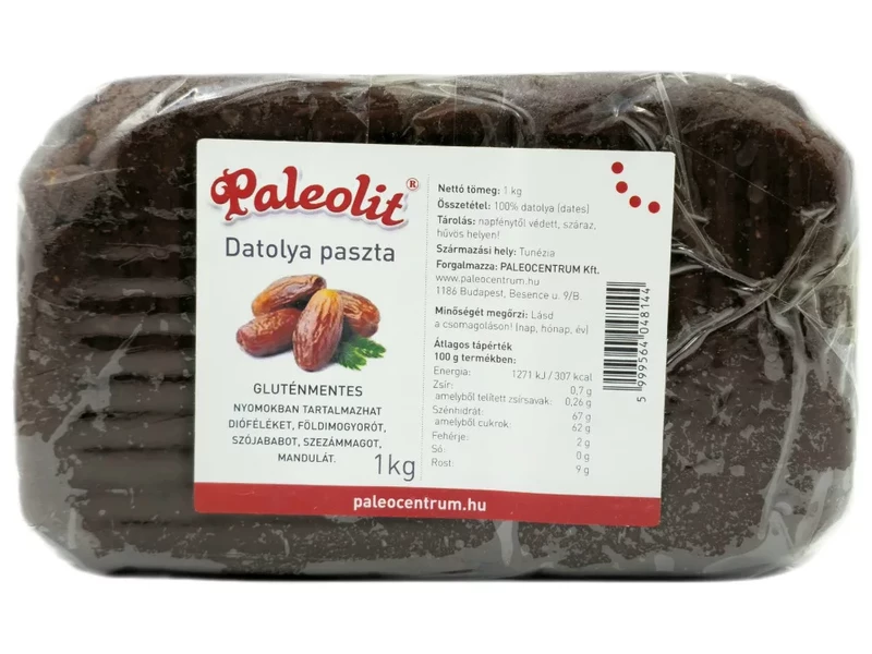 Paleolit Datolya paszta natúr 1kg (100% datolya)