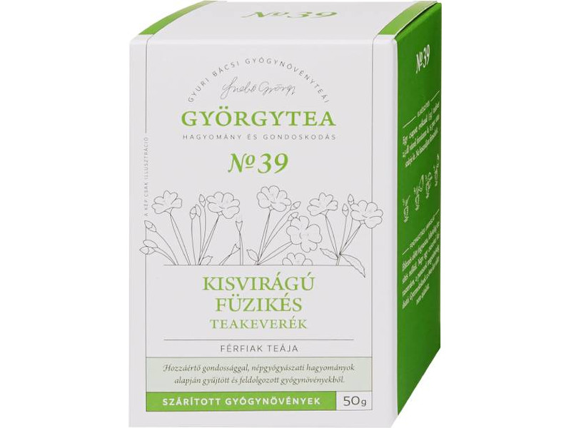 Györgytea Kisvirágú füzikés teakeverék 50 g