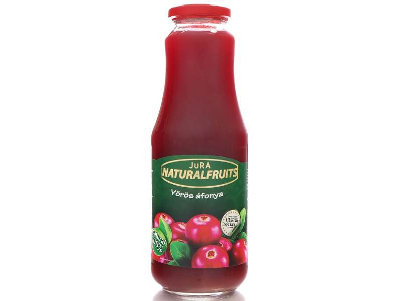 JuRA Vörös Áfonyalé 100% Cukormentes 1 l