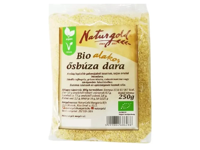 Natur Gold Bio alakor ősbúza dara 250g