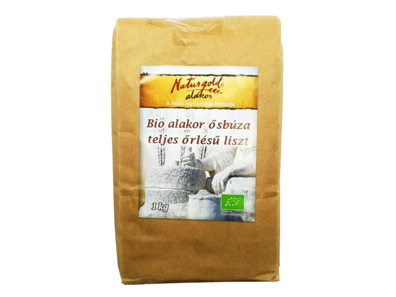 Naturgold Bio Alakor Ősbúza Teljes Őrlésű Liszt 1 kg