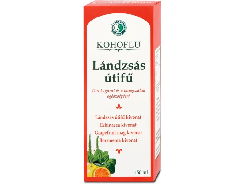 Dr. Chen Kohoflu Lándzsás Útifű Szirup 150 ml