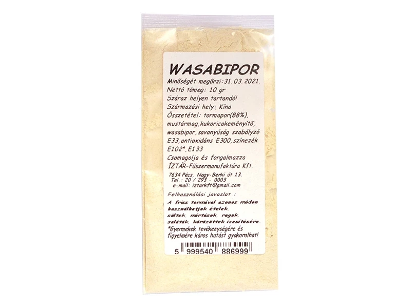 Íz Tár wasabi őrölt 10g