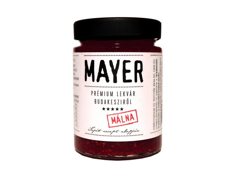 Mayer Prémium málna lekvár 378g
