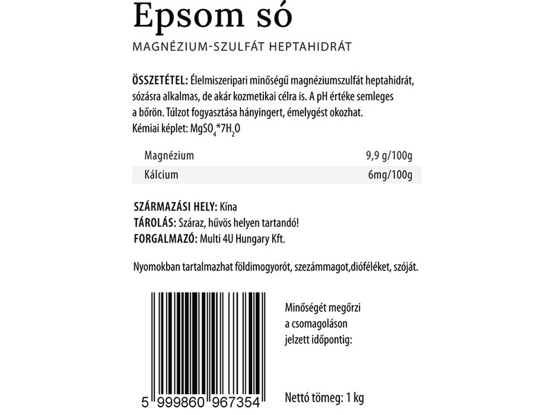 Multi 4U Countryside - Epsom só 1kg