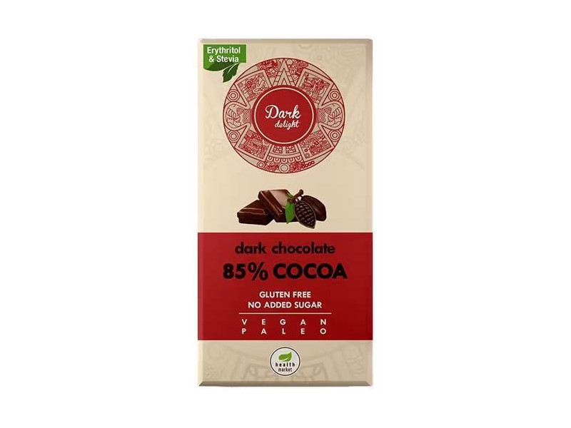 Health Market Dark Delight étcsokoládé 80g