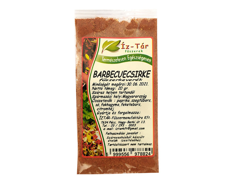 Íz Tár Barbecuecsirke fűszerkeverék 20g