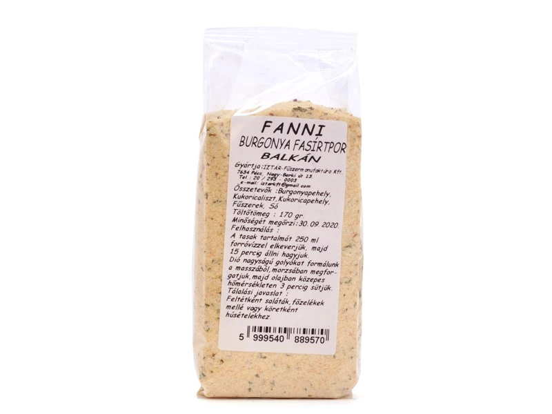 Íz Tár burgonya alapú fasírtpor balkán ízesítéssel 170g