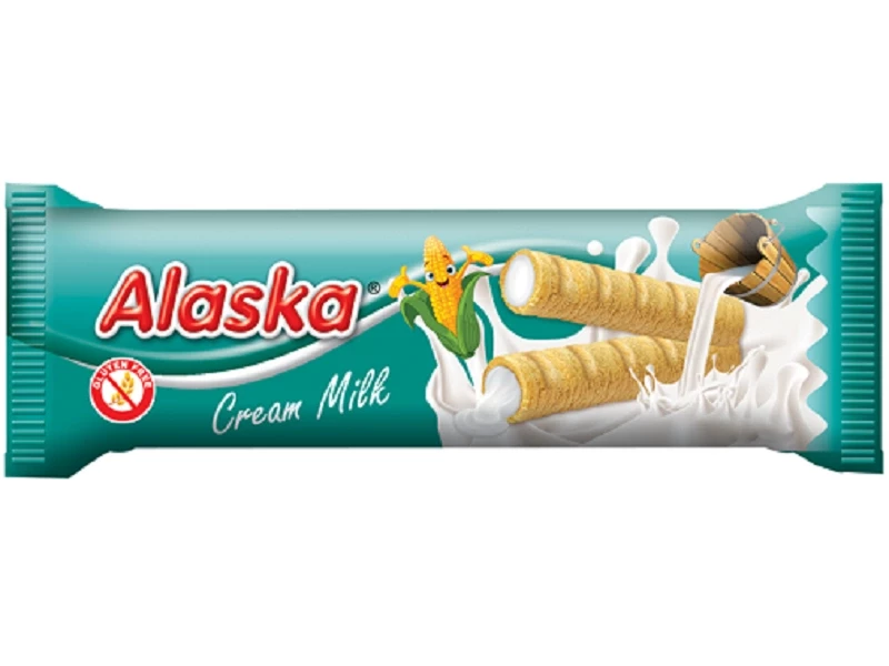 Alaska gluténmentes tejkrémes kukorica rudacska 18g