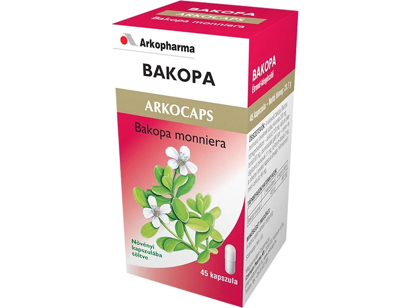 Arkocaps Bakopa kapszula 45db