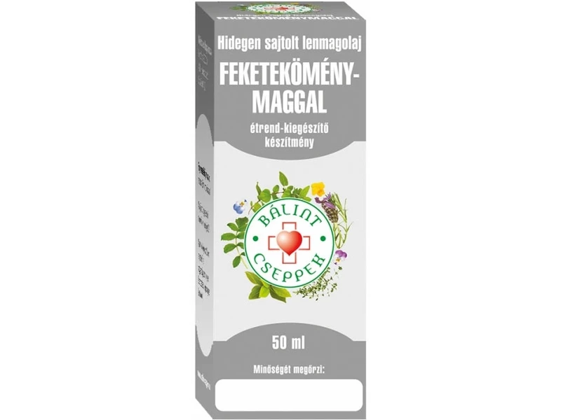 Bálint Cseppek Feketeköménymag Olaj 50ml