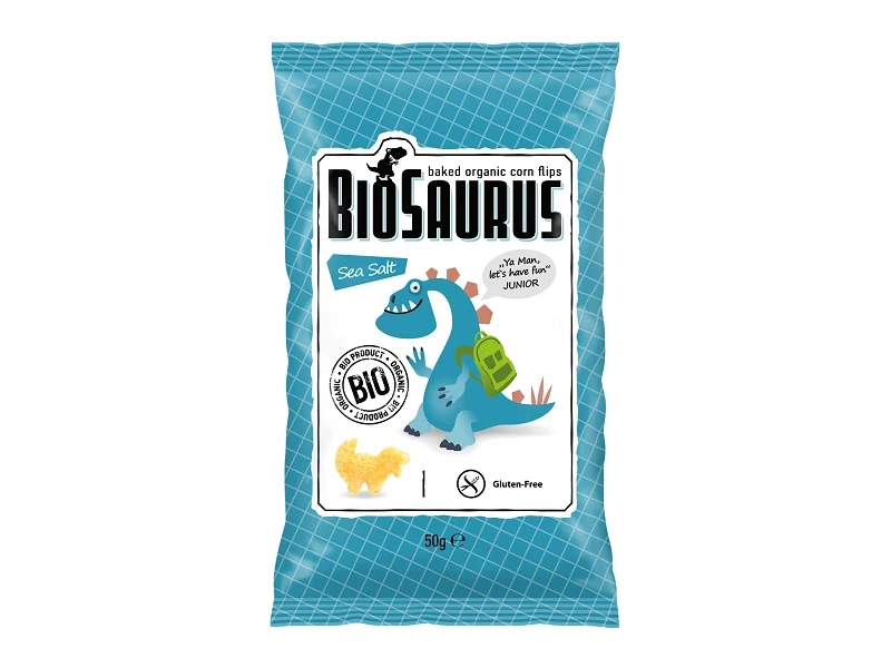 Kukoricás snack tengeri sós 50g Biopont