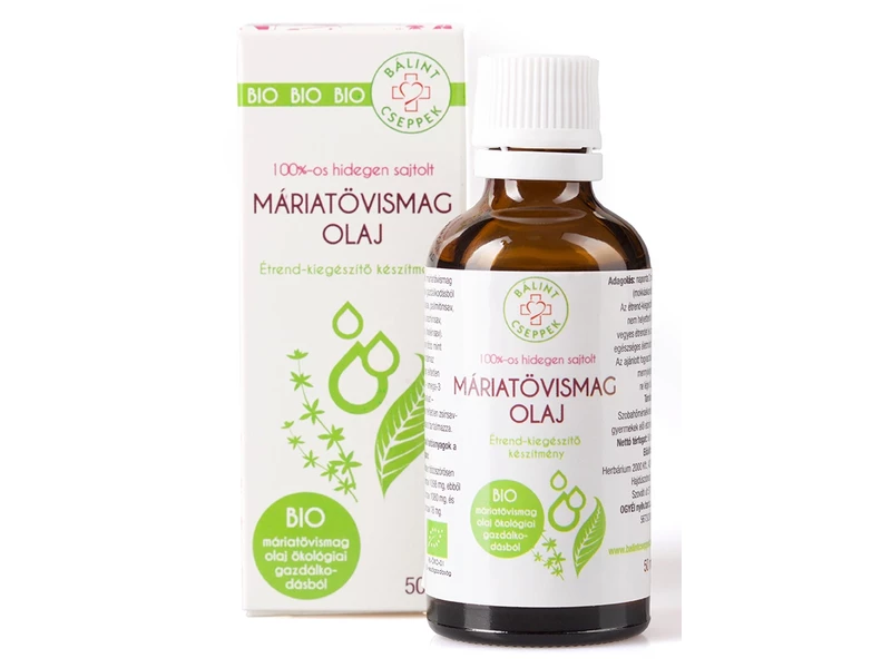 Bálint Bio máriatövis olaj 50 ml