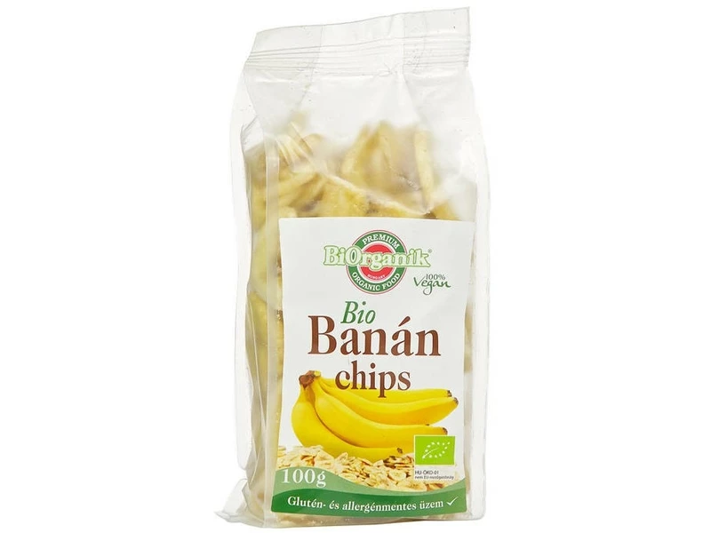 BIO banánchips 100g