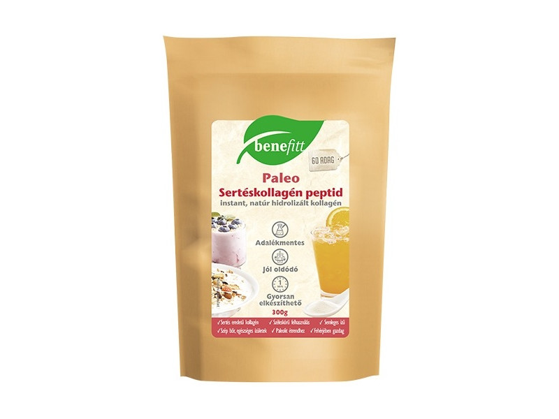 BENEFITT Reform Sertéskollagén italpor, natúr 300g - Paleo