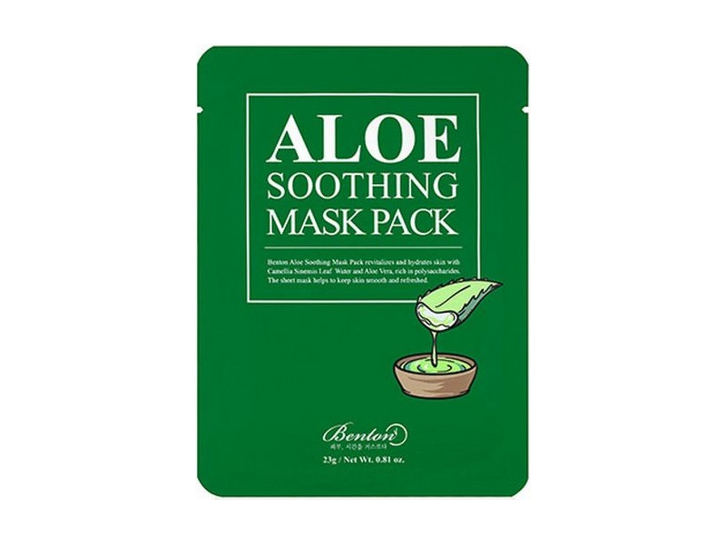 Benton aloés bőrnyugtató arcmaszk 23g